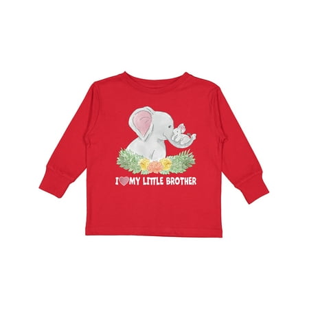 Inktastic I Love My Little Brother Elephant Family with Flowers Gift Toddler Boy or Toddler Girl Long Sleeve T-Shirt
Inktastic I Love My Little Brother Elephant Family with Flowers Gift Toddler Boy or Toddler Girl Long Sleeve T-Shirt