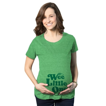 Maternity Wee Little One Tshirt Funny Pregnancy St Patricks Day Leprechaun Tee
Maternity Wee Little One Tshirt Funny Pregnancy St Patricks Day Leprechaun Tee