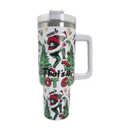 The Grinch Christmas Tumbler 40 oz Tumbler with Handle and Lid Stainless Steel Vacuum Insulated Tumbler Cups for Iced&Hot coffee Tea Water and Beer. Travel Mug Suitable for Car Cupholder I
The Grinch Christmas Tumbler 40 oz Tumbler with Handle and Lid Stainless Steel Vacuum Insulated Tumbler Cups for Iced&Hot coffee Tea Water and Beer. Travel Mug Suitable for Car Cupholder I