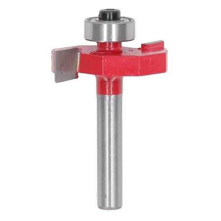 Woodworking Cutter High Hardness Incisive Tungsten Steel Alloy 1/4in Shank Woodworking T Shaped Router Bit For Slotting 1/4 X 1/4 1/4 X 5/16
Woodworking Cutter High Hardness Incisive Tungsten Steel Alloy 1/4in Shank Woodworking T Shaped Router Bit For Slotting 1/4 X 1/4 1/4 X 5/16