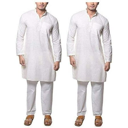 Royal Goldstar Cotton Kurta Pyjama Set of 2