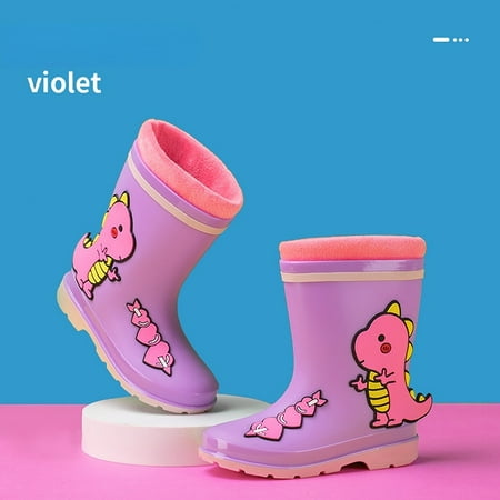 HCXIN Children s rain shoes for boys and girls Water shoes for all seasons Thickened plush detachable cartoon small dinosaur warm boots
HCXIN Children s rain shoes for boys and girls Water shoes for all seasons Thickened plush detachable cartoon small dinosaur warm boots