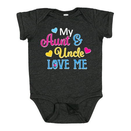 Inktastic My Aunt and Uncle Love Me with Hearts Gift Baby Boy or Baby Girl Bodysuit
Inktastic My Aunt and Uncle Love Me with Hearts Gift Baby Boy or Baby Girl Bodysuit