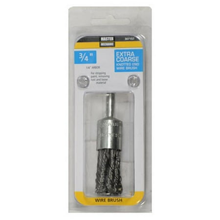 Disston 307157 0.75 in. Master Mechanic Knotted Stem Mounted End Brush 
Disston 307157 0.75 in. Master Mechanic Knotted Stem Mounted End Brush