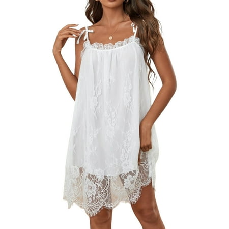 Yolossia Womens Spaghetti Strap Pajamas Sleepwear Gown Babydoll Lace Lingerie Nightdress
Yolossia Womens Spaghetti Strap Pajamas Sleepwear Gown Babydoll Lace Lingerie Nightdress