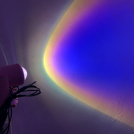 Wovilon Night Light Projector Led Lamp 90 Degree Rotation Rainbow Projection Lamp Romant
Wovilon Night Light Projector Led Lamp 90 Degree Rotation Rainbow Projection Lamp Romant