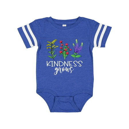 Inktastic Kindness Grows Wildflowers Gift Baby Boy or Baby Girl Bodysuit
