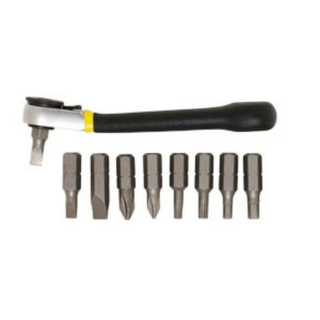 General Tools General Tools 80075 Ratchet Offset Screwdriver 9 Piece