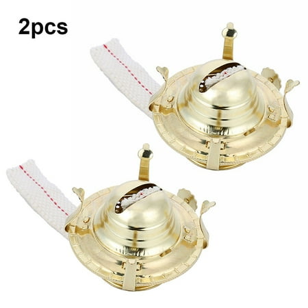 Yannee Gold Brass Plated Oil Burner #2 with Wick & Removable Screw on Collar 2 Pcs
Yannee Gold Brass Plated Oil Burner #2 with Wick & Removable Screw on Collar 2 Pcs