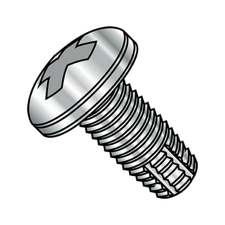 3/8-16X1 1/4 Phillips Pan Thread Cutting Screw Type F Fully Threaded 18-8 Stainless Steel (Pack Qty 300) BC-3720FPP188
3/8-16X1 1/4 Phillips Pan Thread Cutting Screw Type F Fully Threaded 18-8 Stainless Steel (Pack Qty 300) BC-3720FPP188