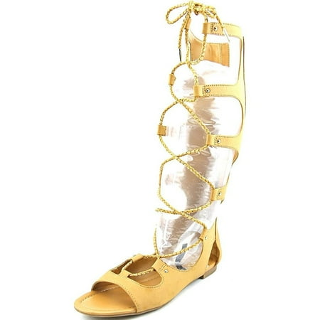 BAR III Womens Violet Gladiator Sandals (6.5 B(M) US Beige)