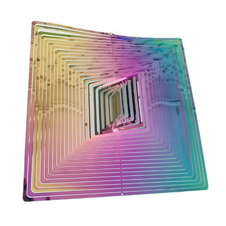 Square Wind Outdoor Garden Metal Hanging Decoration Nordic Home Pendant Feng Shui Multicolor
Square Wind Outdoor Garden Metal Hanging Decoration Nordic Home Pendant Feng Shui Multicolor