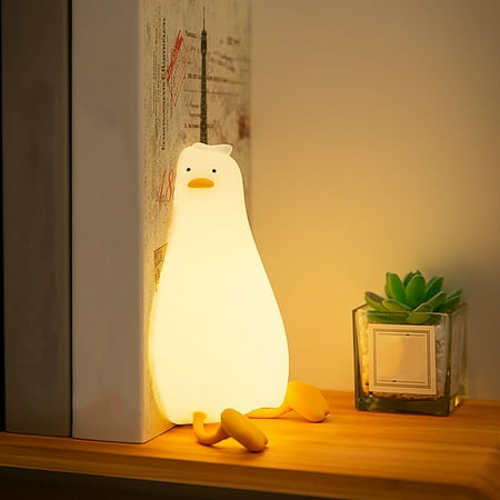 Duck Night Light with Touch Sensor Soft Eye Caring Night Light Suit for Bedrooms White
Duck Night Light with Touch Sensor Soft Eye Caring Night Light Suit for Bedrooms White