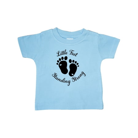 Inktastic Little Feet Standing Strong with Baby Footprints Gift Baby Boy or Baby Girl T-Shirt
Inktastic Little Feet Standing Strong with Baby Footprints Gift Baby Boy or Baby Girl T-Shirt
