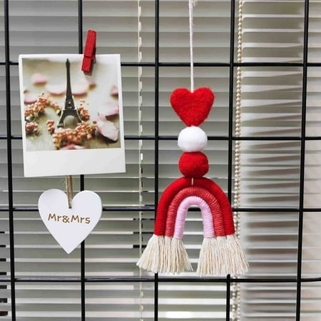 Tiitstoy Valentine s Day Mini Rainbow Pendant Home Accessories Gift Accessories Decorative Hanging Handicrafts Red
Tiitstoy Valentine s Day Mini Rainbow Pendant Home Accessories Gift Accessories Decorative Hanging Handicrafts Red