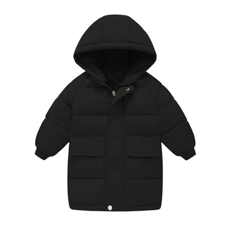 Kids Winter Clothes Unisex Long Sleeve Cotton Lined Hooded Zipper Button Solid Boys Girls Outwear Coats Jackets
Kids Winter Clothes Unisex Long Sleeve Cotton Lined Hooded Zipper Button Solid Boys Girls Outwear Coats Jackets
