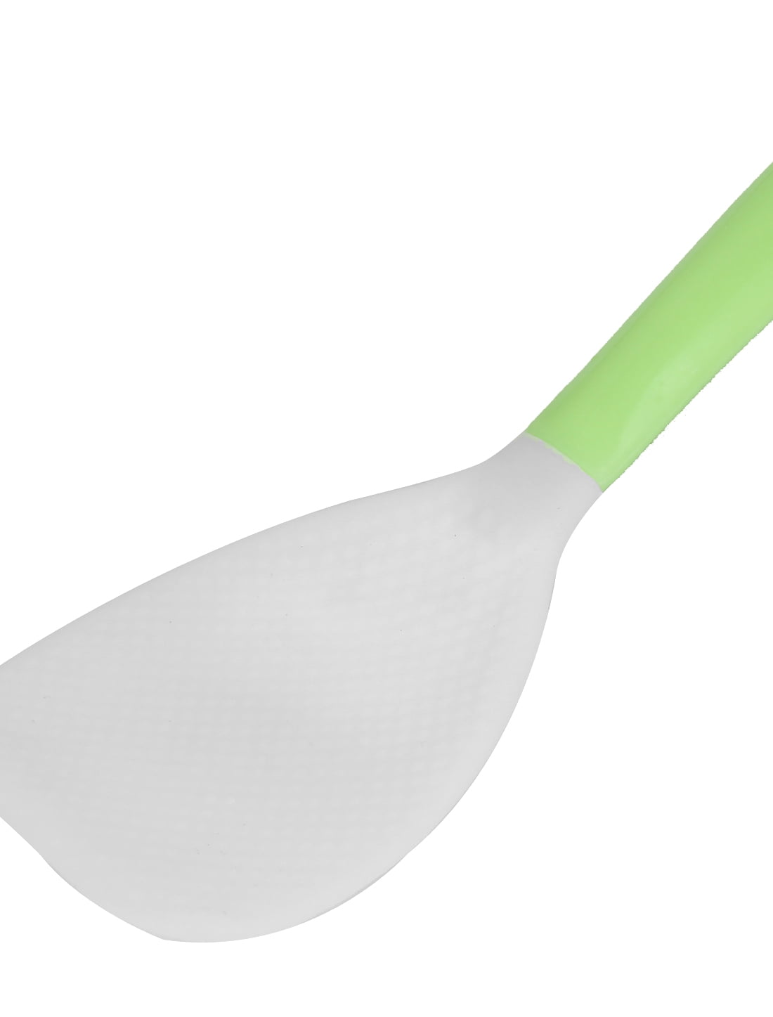 Plastic Handle Dotted Flat Tableware Rice Scoop Spoon Paddle Spatula