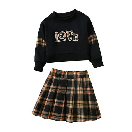 Qufokar Baby Girl 18 Months Clothes Staff for Baby Girl Toddler Kids Child Baby Girls Long Sleeve Patchwork Letter Sweatshirt Tops Blouse Plaid Skirt Outfits Set 2Pcs Clothes
Qufokar Baby Girl 18 Months Clothes Staff for Baby Girl Toddler Kids Child Baby Girls Long Sleeve Patchwork Letter Sweatshirt Tops Blouse Plaid Skirt Outfits Set 2Pcs Clothes