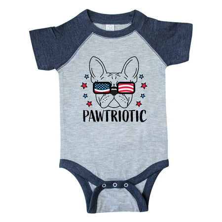 Inktastic Pawtriotic with French Bulldog in American Flag Sunglasses Gift Baby Boy or Baby Girl Bodysuit
Inktastic Pawtriotic with French Bulldog in American Flag Sunglasses Gift Baby Boy or Baby Girl Bodysuit