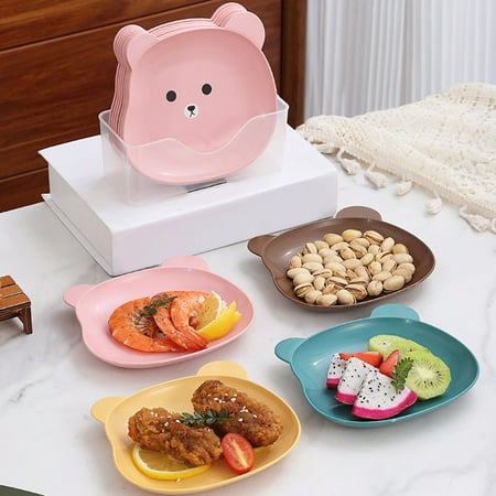 Clinaoy 1 Set Snack Plate Bear Shape Snack Tray with Storage Holder Multi-Use Fruit Dessert Dish Tableware for Home Kitchen
Clinaoy 1 Set Snack Plate Bear Shape Snack Tray with Storage Holder Multi-Use Fruit Dessert Dish Tableware for Home Kitchen