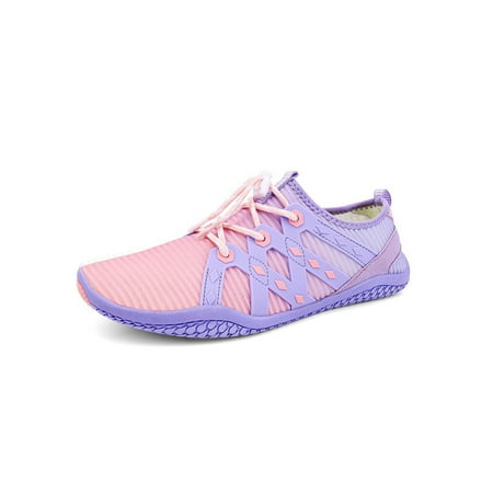 Lacyhop Unisex Aqua Socks Swim Beach Shoe Athletic Water Shoes Yoga Breathable Barefoot Comfort Quick Dry Pink Purple 5
Lacyhop Unisex Aqua Socks Swim Beach Shoe Athletic Water Shoes Yoga Breathable Barefoot Comfort Quick Dry Pink Purple 5