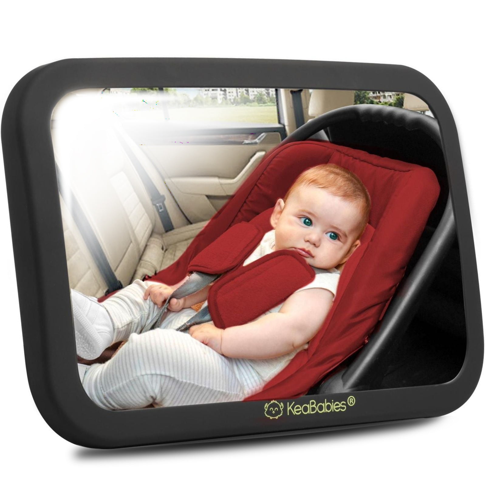 Baby Car Mirror Large Safety Car Seat Mirror For Rear Facing Infant