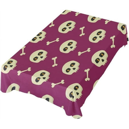 Hyjoy 54x54 in Halloween Human Skulls Rectangle Tablecloth Dinner Table Cover for Outdoor & Indoor Patio Picnic BBQ Holiday Party Halloween Decoration
Hyjoy 54x54 in Halloween Human Skulls Rectangle Tablecloth Dinner Table Cover for Outdoor & Indoor Patio Picnic BBQ Holiday Party Halloween Decoration
