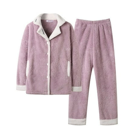 CoCopeaunt Women Fuzzy Flannel Casual Pajamas Sets Long Sleeve Fleece Shirt and Pants Set 2 Piece Thick Warm Fluffy Loungewear Sleepwear
CoCopeaunt Women Fuzzy Flannel Casual Pajamas Sets Long Sleeve Fleece Shirt and Pants Set 2 Piece Thick Warm Fluffy Loungewear Sleepwear