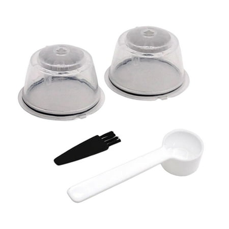 2x Coffee Filters with Cleaning Brush Portable Easy to Clean Refillable DIY Reusable for Home Kitchen Gifts Clear
2x Coffee Filters with Cleaning Brush Portable Easy to Clean Refillable DIY Reusable for Home Kitchen Gifts Clear