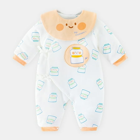 Yidarton Newborn Clothes Boneless Delivery Saliva Towel Baby Padded Cotton Butterfly Clothes Autumn And Winter Clothes Baby Clothes Cotton-padded Clothes Orange
Yidarton Newborn Clothes Boneless Delivery Saliva Towel Baby Padded Cotton Butterfly Clothes Autumn And Winter Clothes Baby Clothes Cotton-padded Clothes Orange