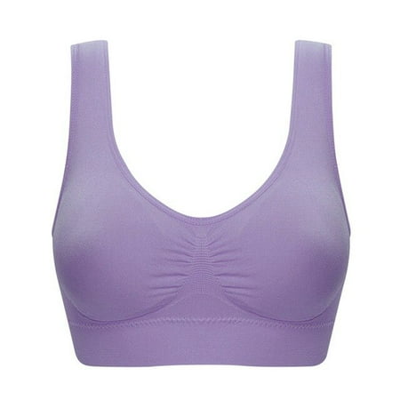 QWZNDZGR Sexy Women Bra Plus Size Seamless Breathable Brassiere Sports Bralette Underwear Comfortable Active Padded Brassiere Crop Top
QWZNDZGR Sexy Women Bra Plus Size Seamless Breathable Brassiere Sports Bralette Underwear Comfortable Active Padded Brassiere Crop Top