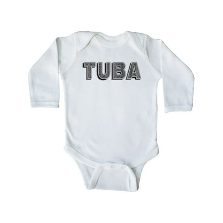 Inktastic Tuba Gray Patterned Text Gift Baby Boy or Baby Girl Long Sleeve Bodysuit
Inktastic Tuba Gray Patterned Text Gift Baby Boy or Baby Girl Long Sleeve Bodysuit