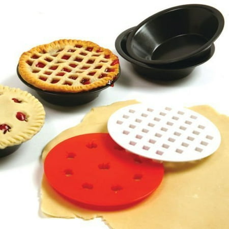 Norpro 4 Nonstick 5 Inch Mini Pie Pans & 2 Top Cutters #3913 QuicheTart Pot Pies
Norpro 4 Nonstick 5 Inch Mini Pie Pans & 2 Top Cutters #3913 QuicheTart Pot Pies