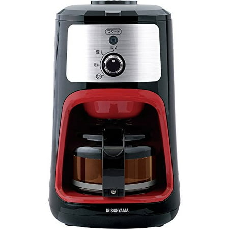 IRIS OHYAMA Fully automatic coffee maker With mesh filter IAC-A600 (For 1 to 4 cups) (Black) ã€Japan Domestic genuine products】
IRIS OHYAMA Fully automatic coffee maker With mesh filter IAC-A600 (For 1 to 4 cups) (Black) ã€Japan Domestic genuine products】