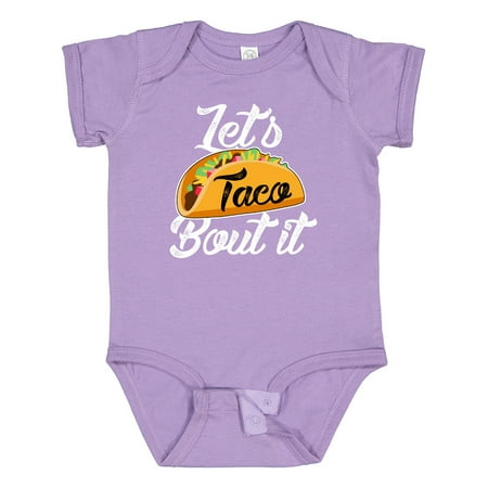 Inktastic Lets Taco Bout It Gift Baby Boy or Baby Girl Bodysuit