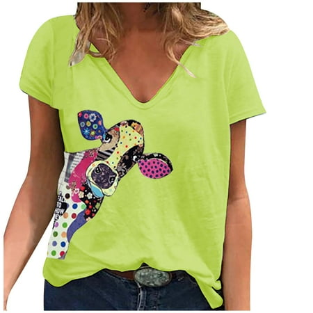 Womens Casual 2022 Trendy Loose V Neck T Shirt Short Sleeved Tops Golf Shirts Ladies Going Out Plus Size Y2k Tees Fall Winter Boho Floral Tunic Tops Gym Athletic Workout T-shirts Corset Tops
Womens Casual 2022 Trendy Loose V Neck T Shirt Short Sleeved Tops Golf Shirts Ladies Going Out Plus Size Y2k Tees Fall Winter Boho Floral Tunic Tops Gym Athletic Workout T-shirts Corset Tops