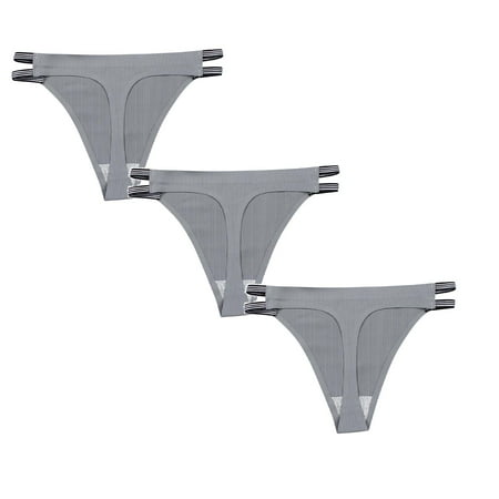 Womens Underwear Brief Medium Waist Ice Silk Traceless Thread Cotton Crotch High Split Elastic Panties3PC
Womens Underwear Brief Medium Waist Ice Silk Traceless Thread Cotton Crotch High Split Elastic Panties3PC