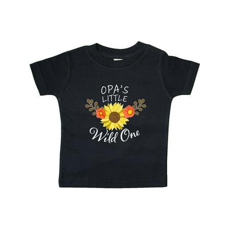 Inktastic Opa s Little Wild One with Beautiful Sunflower Gift Baby Boy or Baby Girl T-Shirt
Inktastic Opa s Little Wild One with Beautiful Sunflower Gift Baby Boy or Baby Girl T-Shirt