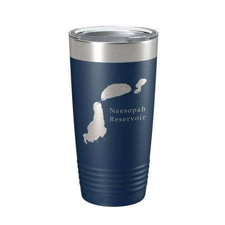 Neesopah Reservoir Tumbler Lake Map Travel Mug Insulated Laser Engraved Coffee Cup Colorado 20 oz Navy Blue
Neesopah Reservoir Tumbler Lake Map Travel Mug Insulated Laser Engraved Coffee Cup Colorado 20 oz Navy Blue