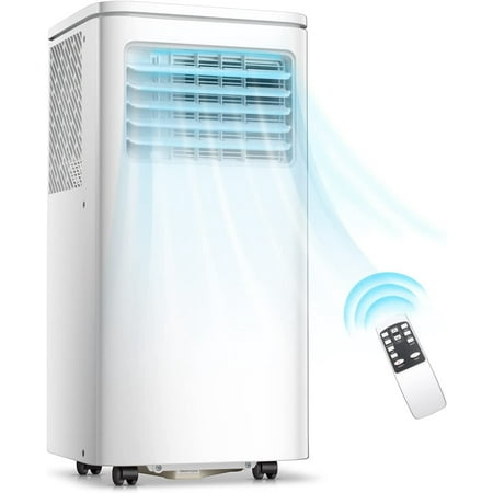 GIVIMO 8 500 BTU Portable Air Conditioner for Cooling Dehumidifying and Ventilating with Remote Control White
GIVIMO 8 500 BTU Portable Air Conditioner for Cooling Dehumidifying and Ventilating with Remote Control White