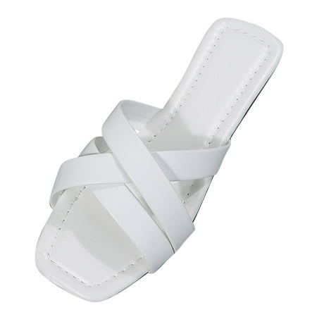 GNEIKDEING Leisure Roman Style Women s Solid Color Summer Non Slip Slip On Flat Beach Open Toe Breathable Sandals Flip Flops Shoes Slippers Gift on Clearance
GNEIKDEING Leisure Roman Style Women s Solid Color Summer Non Slip Slip On Flat Beach Open Toe Breathable Sandals Flip Flops Shoes Slippers Gift on Clearance