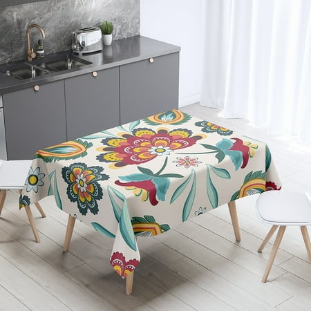 Ethnic Mandala Print Pattern Dining Table Tablecloth Home r Rectangular Party Anti-Stain Dust Cover
Ethnic Mandala Print Pattern Dining Table Tablecloth Home r Rectangular Party Anti-Stain Dust Cover