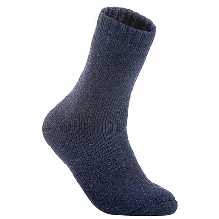Lian LifeStyle Men s 2 Pairs Extra Thick Wool Boot Socks Crew Plain Size 6-10 LK1603 (Navy)
Lian LifeStyle Men s 2 Pairs Extra Thick Wool Boot Socks Crew Plain Size 6-10 LK1603 (Navy)