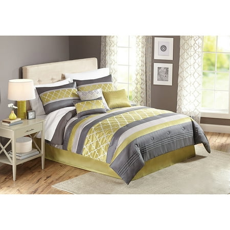 Better Homes and Gardens 7-Piece Trellis Comforter Set
