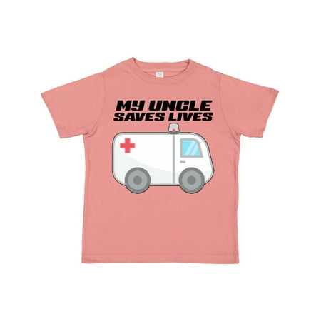Inktastic My Uncle Saves Lives- Ambulance Gift Toddler Boy or Toddler Girl T-Shirt
Inktastic My Uncle Saves Lives- Ambulance Gift Toddler Boy or Toddler Girl T-Shirt
