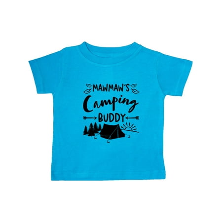 Inktastic Mawmaws Camping Buddy Gift Baby Boy or Baby Girl T-Shirt