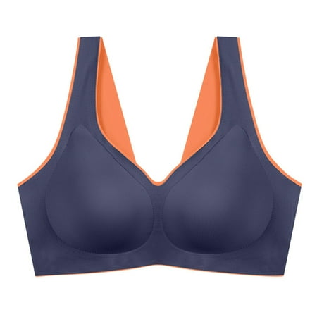 Akiihool Womens Plus Size Women s Bras Women s Full Figure Front Closure Wirefree Jacquard Back Support Posture Bra (Purple XL)
Akiihool Womens Plus Size Women s Bras Women s Full Figure Front Closure Wirefree Jacquard Back Support Posture Bra (Purple XL)