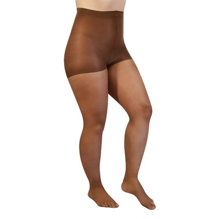 Secret Treasures Shaping Sheer Hosiery 3-Pack Nutmeg XL