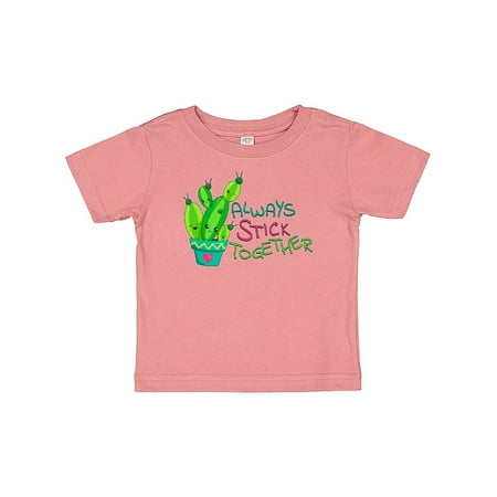 Inktastic Always Stick Together- cute cactus Gift Baby Boy or Baby Girl T-Shirt
Inktastic Always Stick Together- cute cactus Gift Baby Boy or Baby Girl T-Shirt