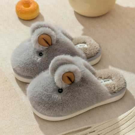 Dyfzdhu Slippers For Men Fashion Winter Men Slippers Thick Bottom Flat Soft Warm Comfort Solid Color Cartoon Rabbit Shape
Dyfzdhu Slippers For Men Fashion Winter Men Slippers Thick Bottom Flat Soft Warm Comfort Solid Color Cartoon Rabbit Shape